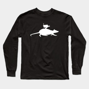 Banksy Rat Video Long Sleeve T-Shirt